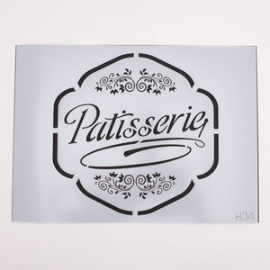 Stencil - Patisserie