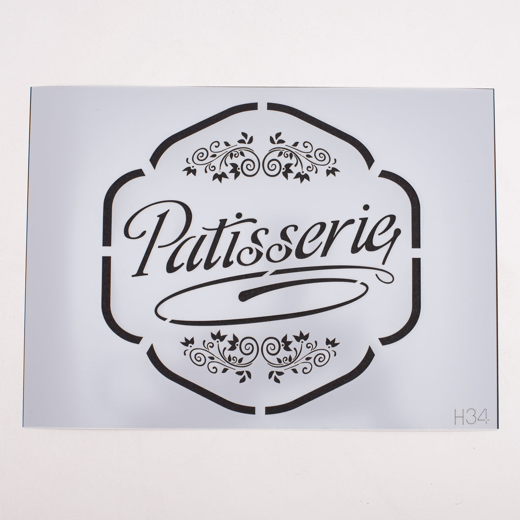 Stencil - Patisserie