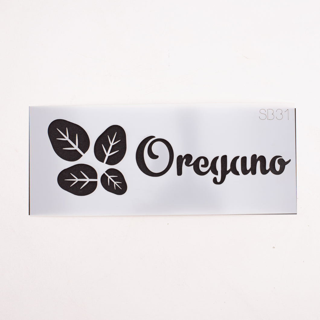 Stencil - Oregano