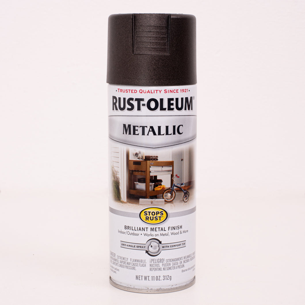 Metallic Spray Oil Rub Copper Stops Rust