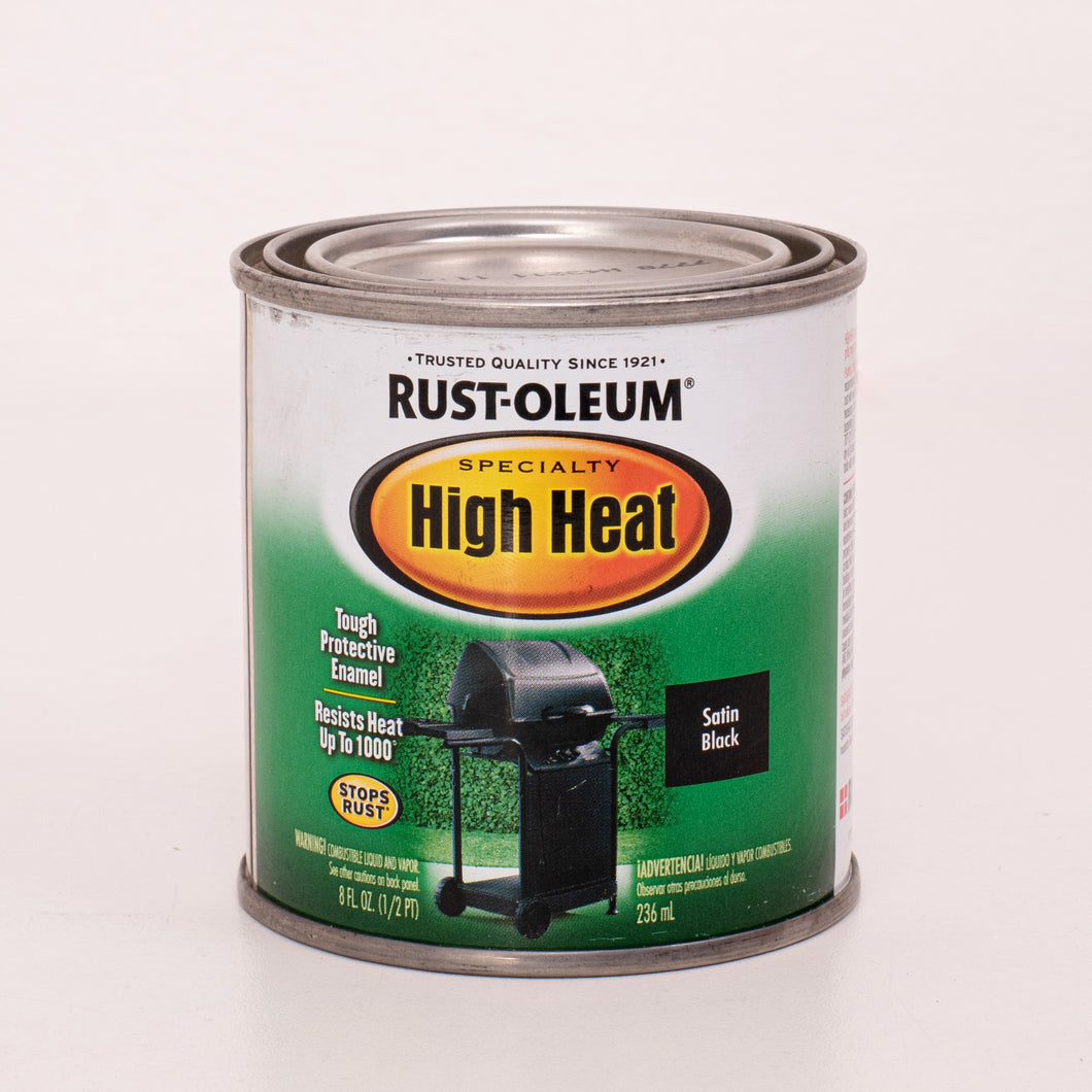 High Heat Resisant Satin Black